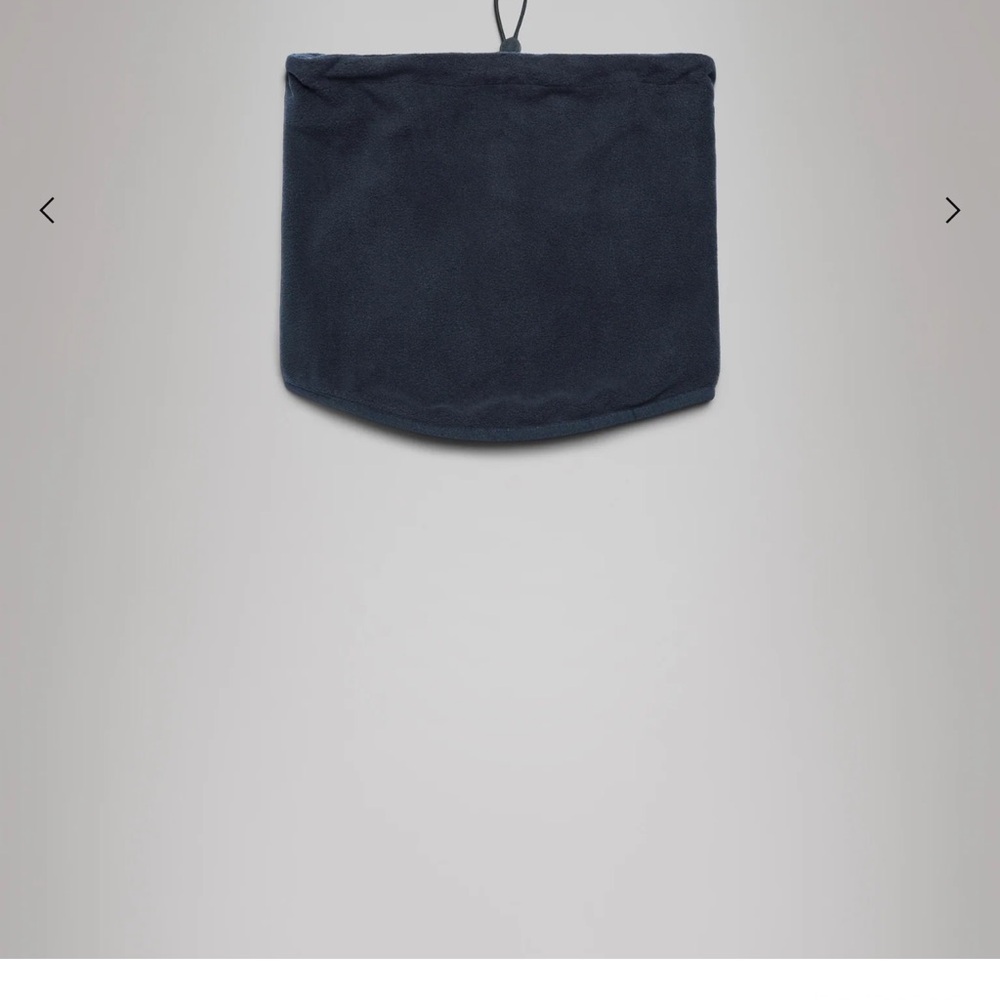 Rains Black Fleece Neck Warmer